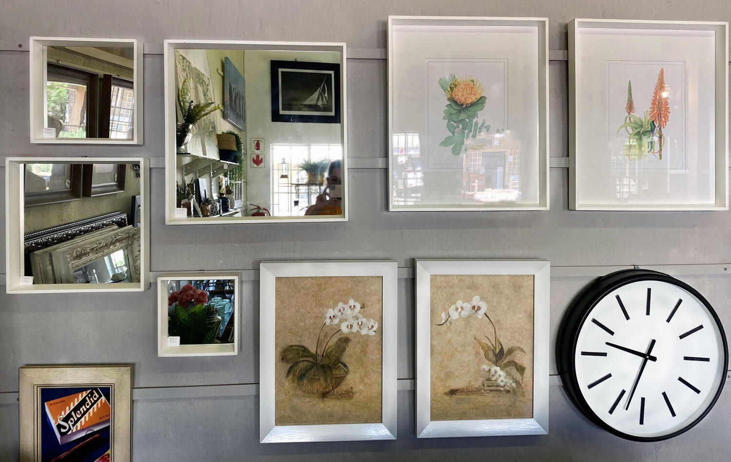 Framed artworks